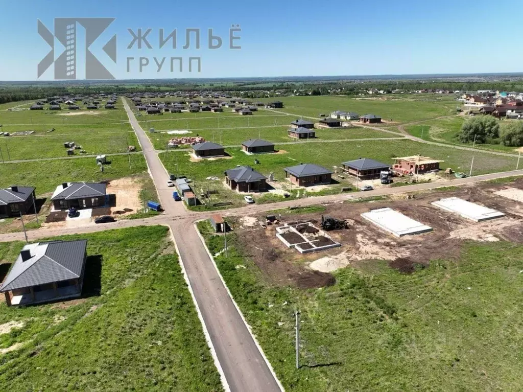 Участок в Татарстан, Лаишевский район, Кирбинское с/пос, д. Травкино  ... - Фото 2