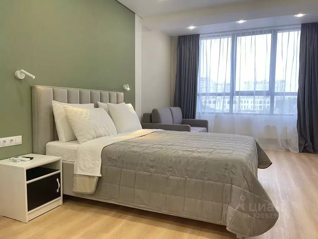 Студия Севастополь ул. Парковая, 15 (32.0 м) - Фото 1