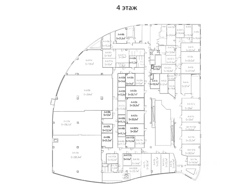 Офис в Санкт-Петербург просп. Испытателей, 30к2 (2566 м) - Фото 2