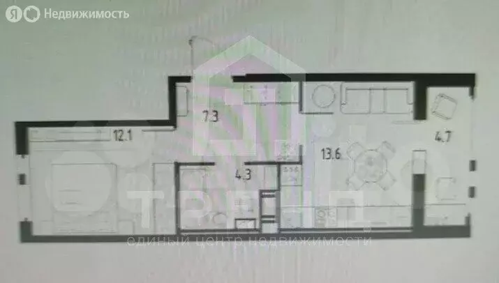 1-комнатная квартира: Шушары, Чудовская улица, 14к1 (39.2 м) - Фото 1