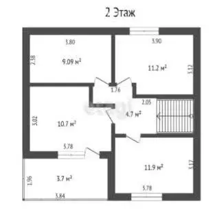 Дом в Нижний Новгород, Светлая улица (118 м) - Фото 1