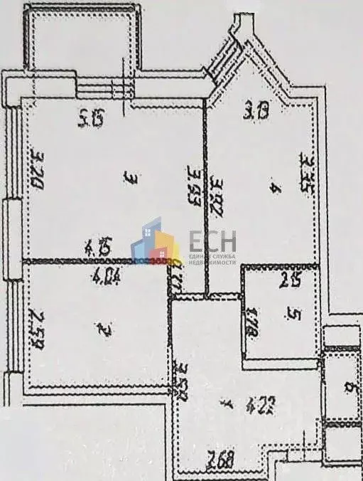 2-к кв. Тульская область, Тула просп. Ленина, 130 (57.0 м) - Фото 2