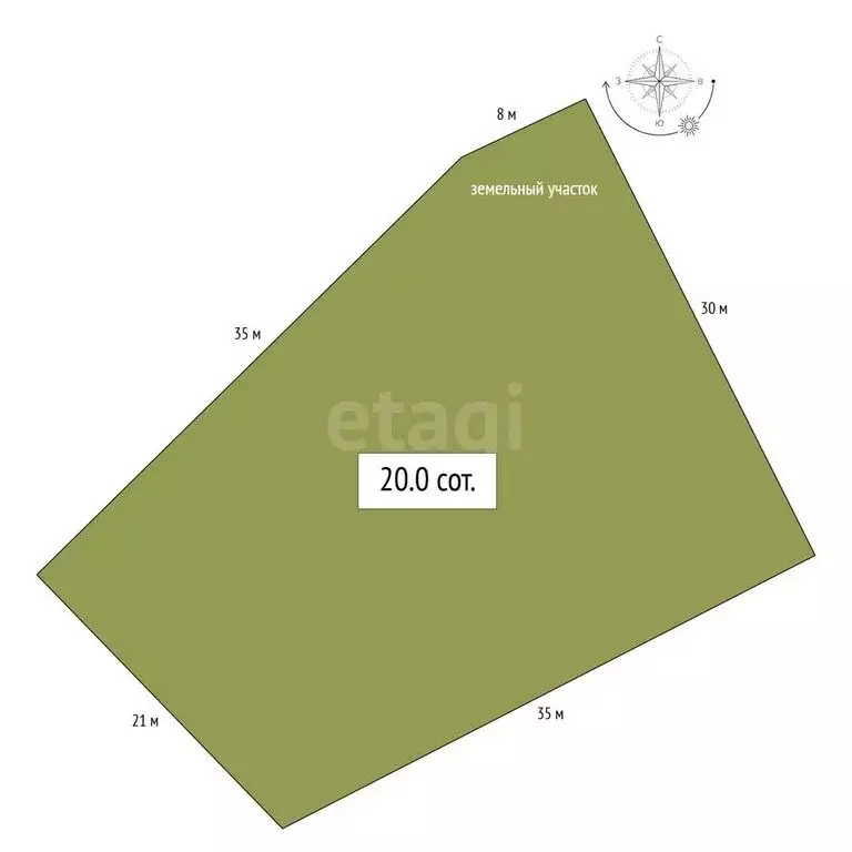 Участок в Майминский район, Соузгинское сельское поселение, посёлок ... - Фото 1