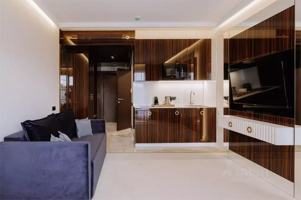 Студия Краснодарский край, Сочи Хоста жилрайон, ул. Шоссейная, 9к1 ... - Фото 0