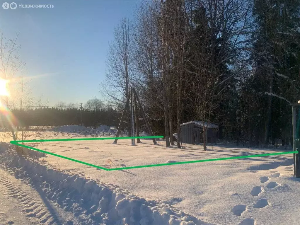 Участок в Лопухинское сельское поселение, СНТ Сказка, 8А (6 м) - Фото 1