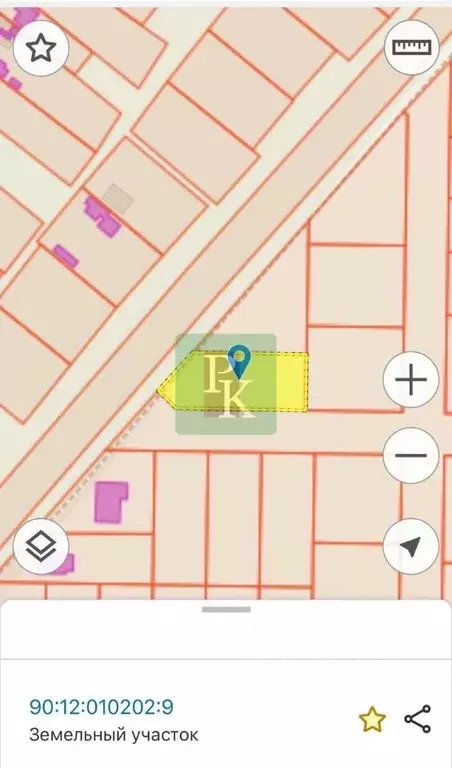 Участок в Крым, Симферопольский район, Гвардейское с/пос, с. Красная ... - Фото 1