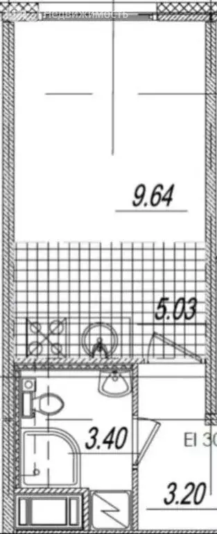 Квартира-студия: Санкт-Петербург, проспект Крузенштерна, 4 (21.1 м) - Фото 1