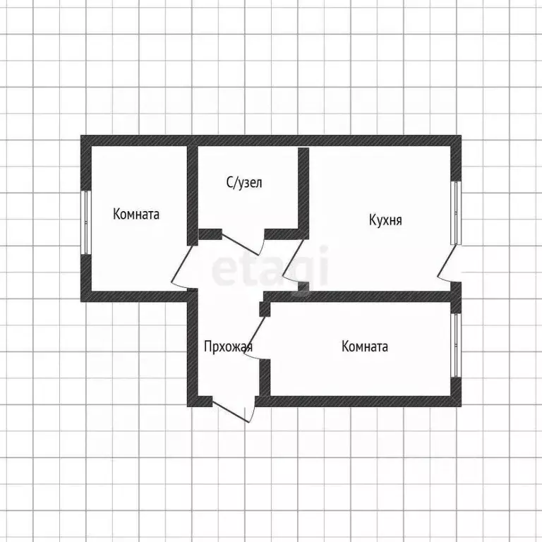 2-к кв. Курская область, Курский район, Щетинский сельсовет, пос. ... - Фото 1