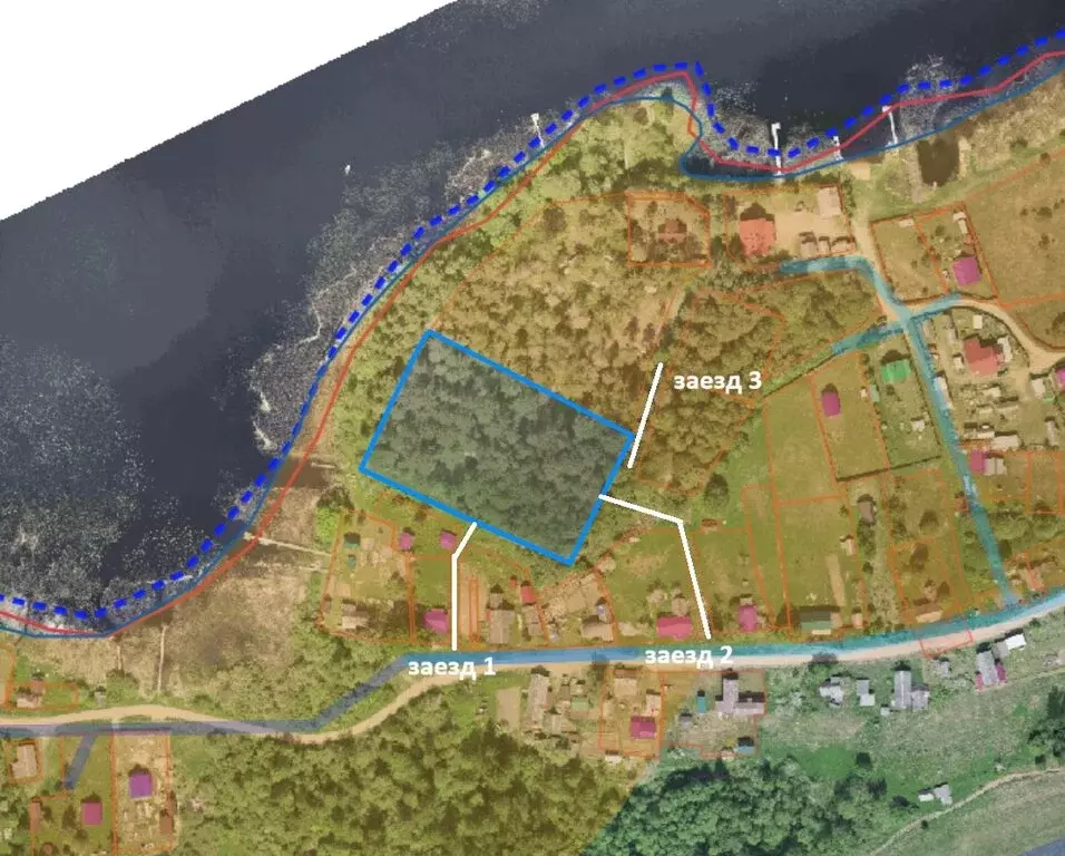Участок в Тверская область, Осташковский муниципальный округ, деревня ... - Фото 1