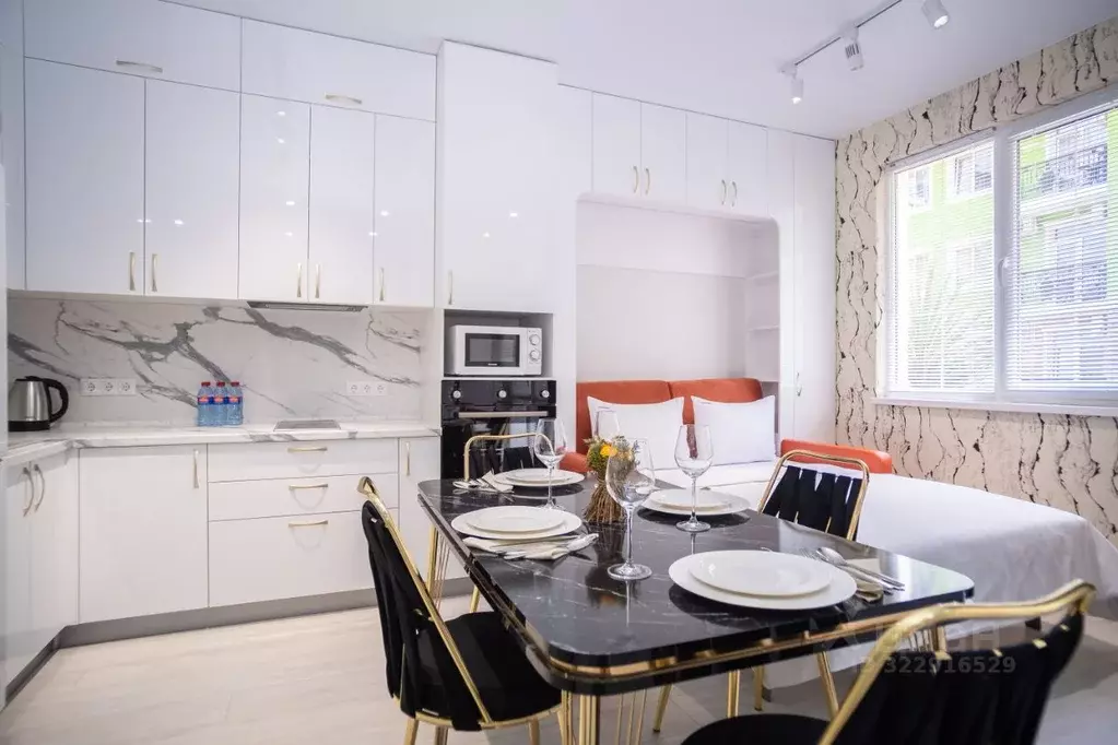 Студия Краснодарский край, Сочи Сириус пгт, ул. Таврическая (40.0 м) - Фото 1