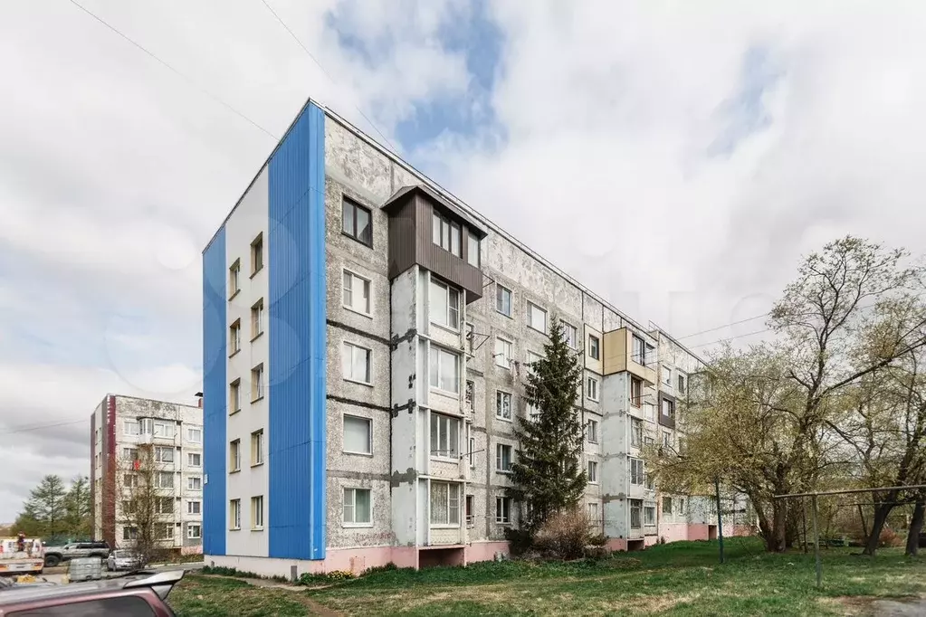 1-к. квартира, 30,8 м, 3/5 эт. - Фото 1