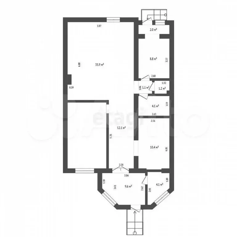 Продам помещение свободного назначения, 87.6 м - Фото 0