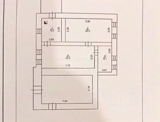 Дом в Оренбургская область, Переволоцкий район, с. Родничный Дол ... - Фото 2