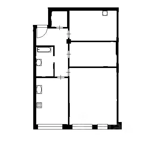 3-к кв. Санкт-Петербург Крапивный пер., 4 (93.0 м) - Фото 1