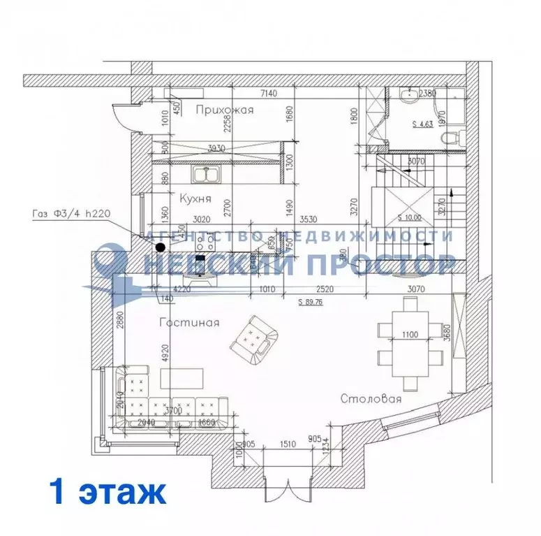 Таунхаус в Санкт-Петербург Большая Озерная ул., 61 (466 м) - Фото 1