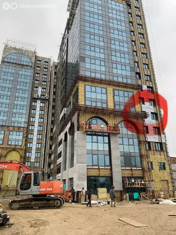 2-комнатная квартира: Иркутск, улица Петрова, 1 (78.14 м) - Фото 1