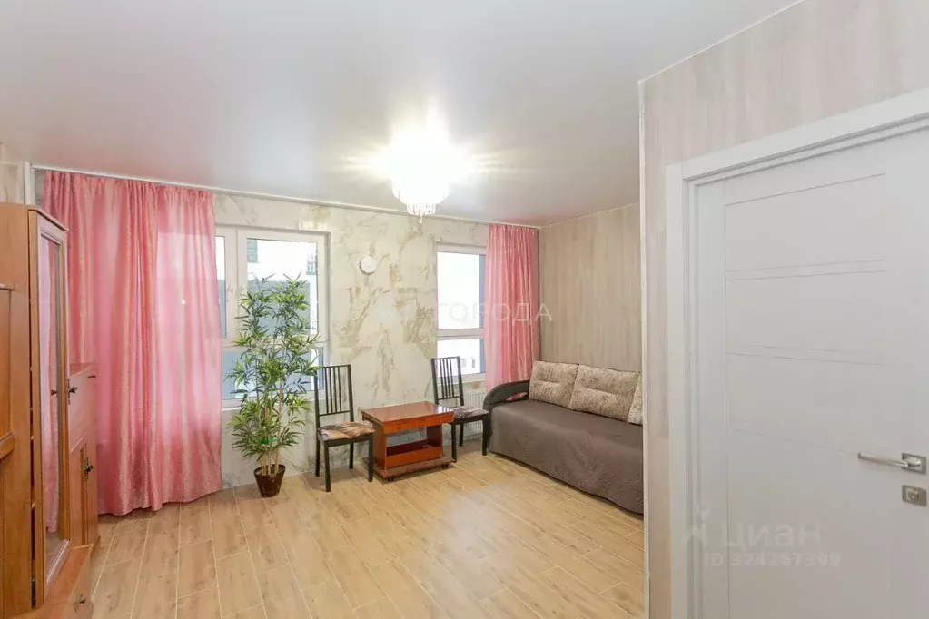 Студия Новосибирская область, Новосибирск ул. Ясный Берег, 43 (25.0 м) - Фото 1