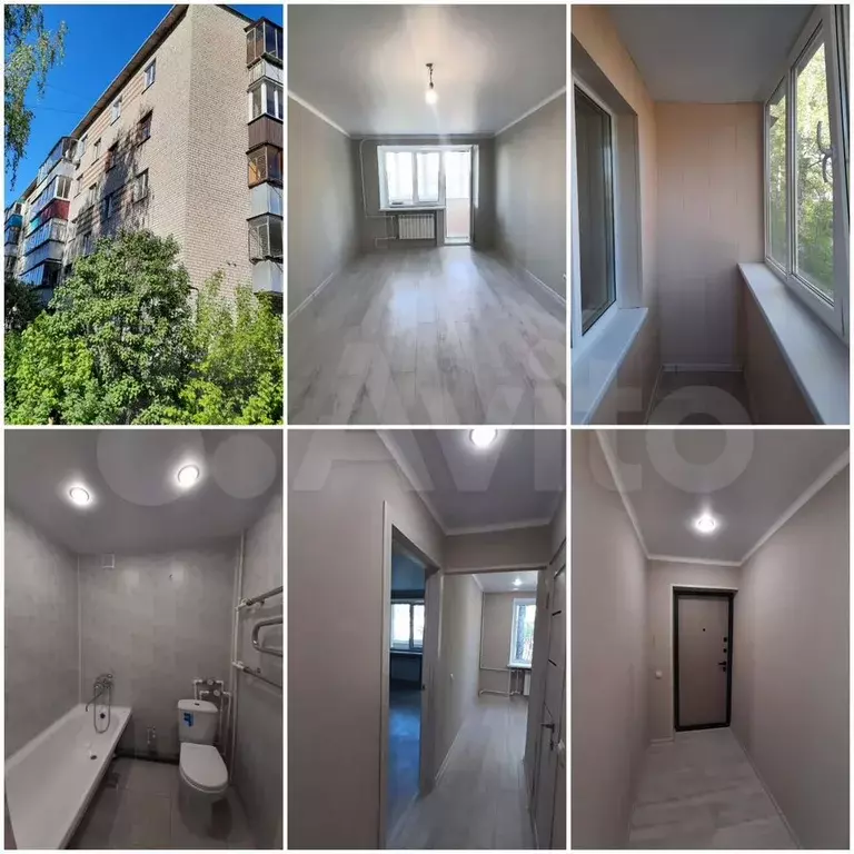 1-к. квартира, 30,7 м, 3/5 эт. - Фото 0