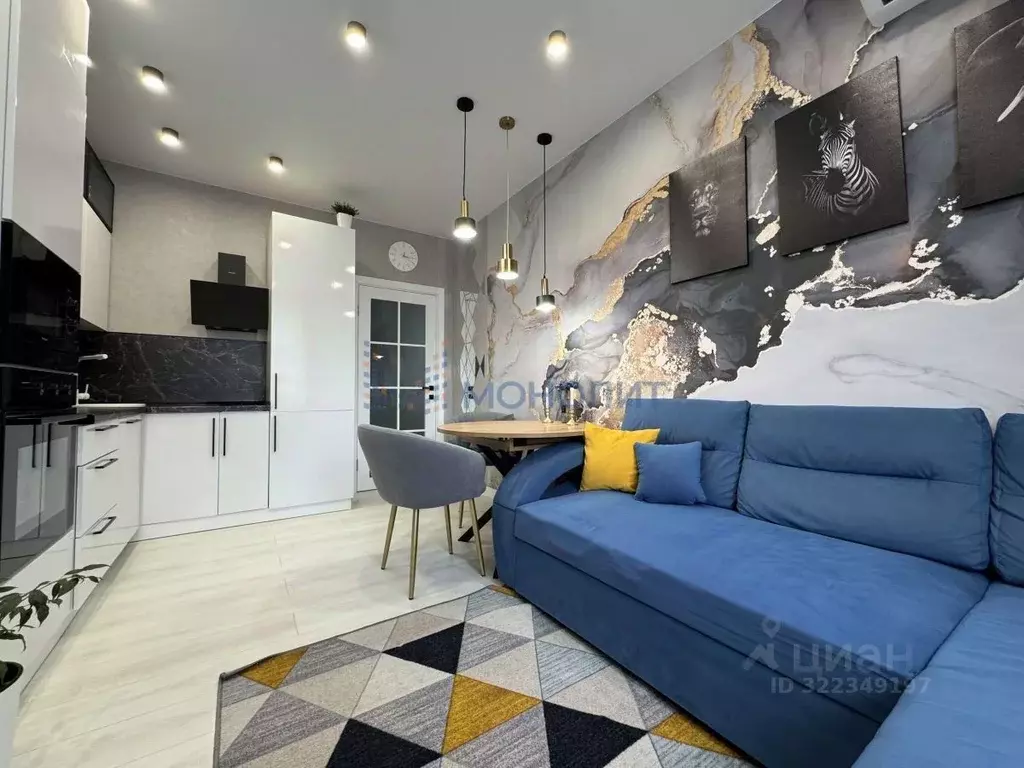 1-к кв. Нижегородская область, Нижний Новгород ул. Героя Советского ... - Фото 1