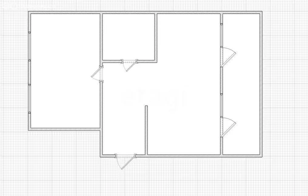 2-комнатная квартира: Кострома, улица Шагова, 68 (76 м) - Фото 1