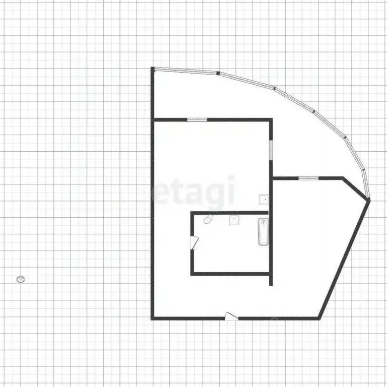 1-к кв. Бурятия, Улан-Удэ просп. 50-летия Октября, 1 (41.9 м) - Фото 0