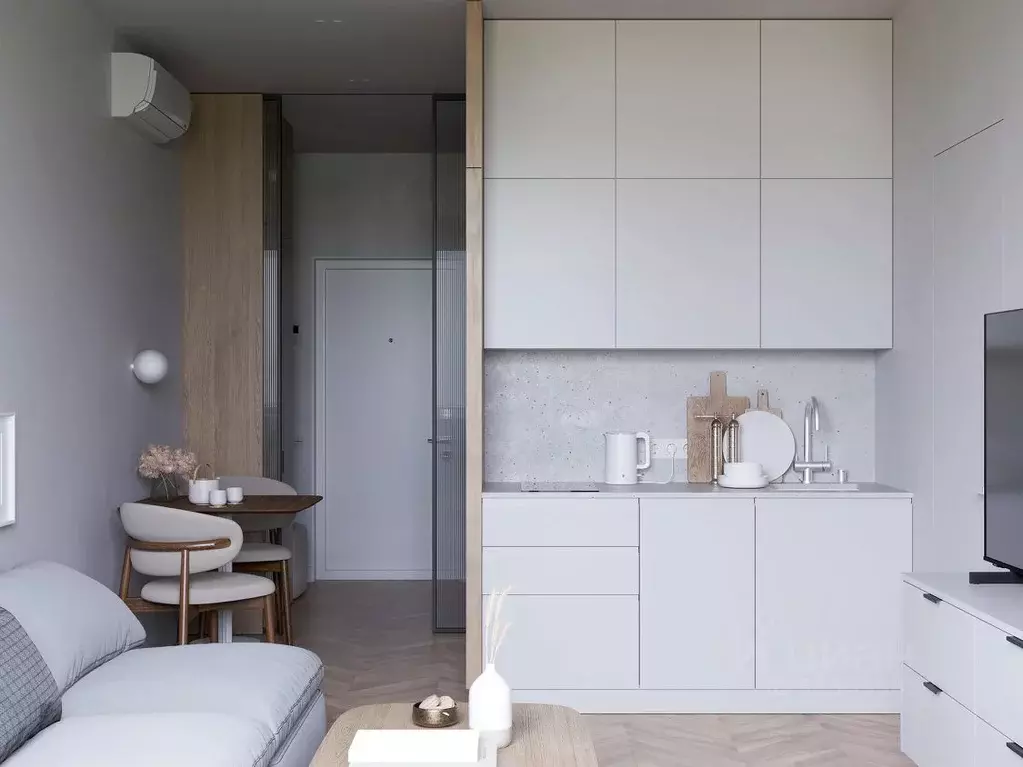 1-к кв. Москва ул. Гашека, 8-10С8 (14.6 м) - Фото 0