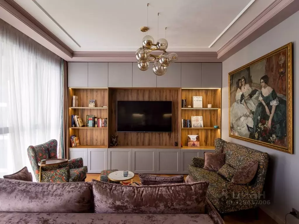 3-к кв. Москва пер. 2-й Петра Алексеева, 5 (75.0 м) - Фото 1