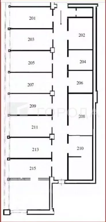 Офис в Новосибирская область, Новосибирск Гурьевская ул., 37А (150 м) - Фото 1