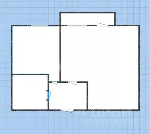 1-к кв. Курская область, Обоянь ул. Ленина, 88В (35.8 м) - Фото 1