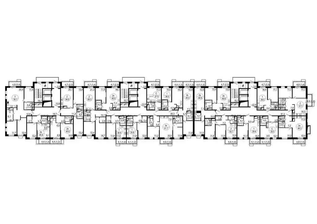 Квартира-студия: Одинцово, жилой комплекс Союзный, к3 (32 м) - Фото 1