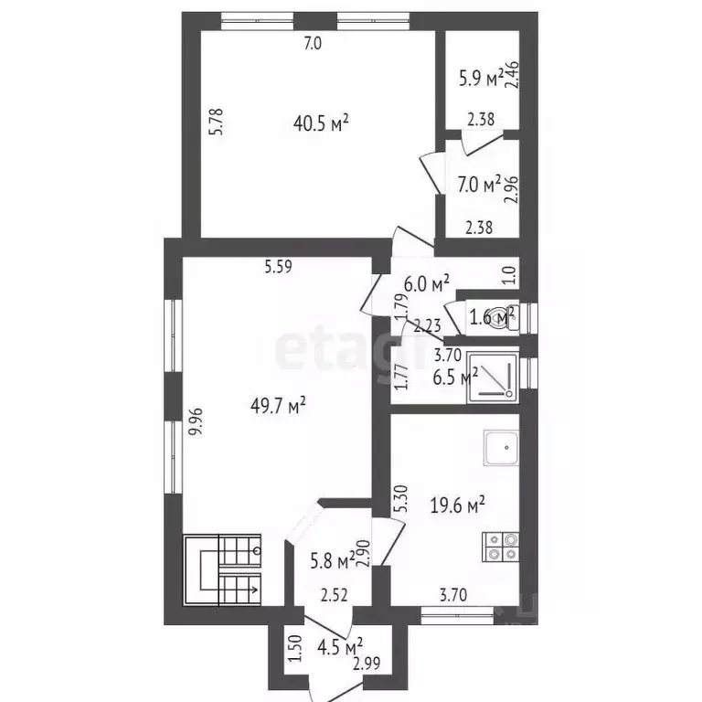 Дом в Ямало-Ненецкий АО, Новый Уренгой Заозерный мкр, 2В (259 м) - Фото 1