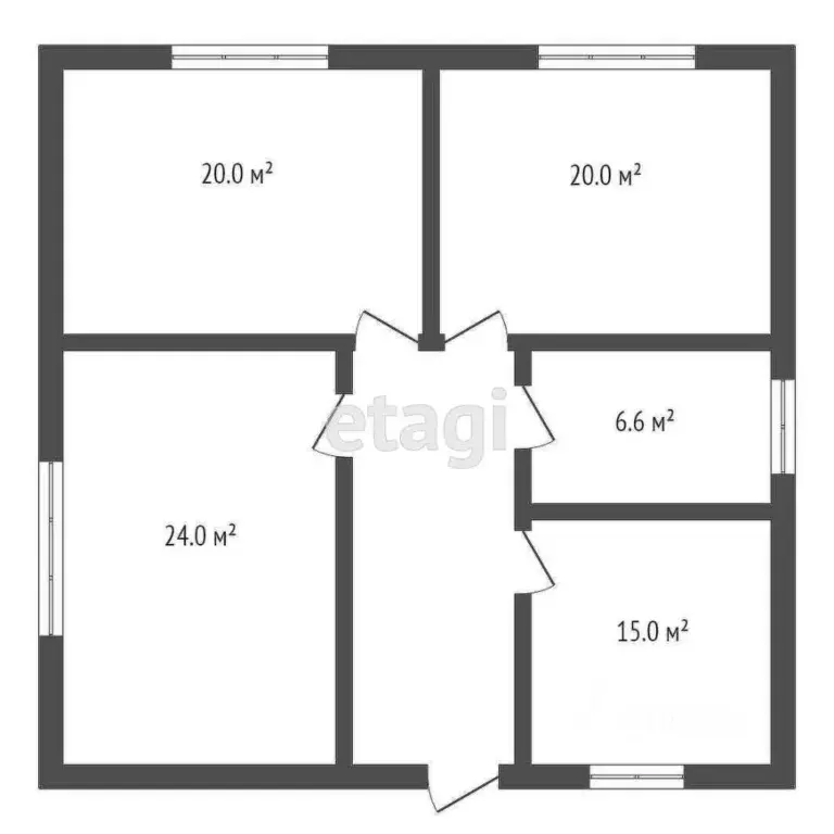 Дом в Севастополь Якорь садоводческое товарищество, 6 (100 м) - Фото 2