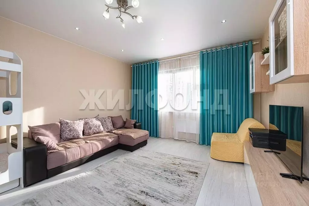 1-к кв. Новосибирская область, Новосибирск ул. Виктора Уса, 7/1 (43.6 ... - Фото 1