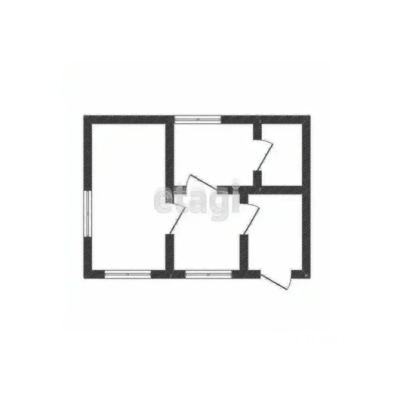 Дом в Липецкая область, Елецкий муниципальный округ, с. Голиково ул. 8 ... - Фото 2