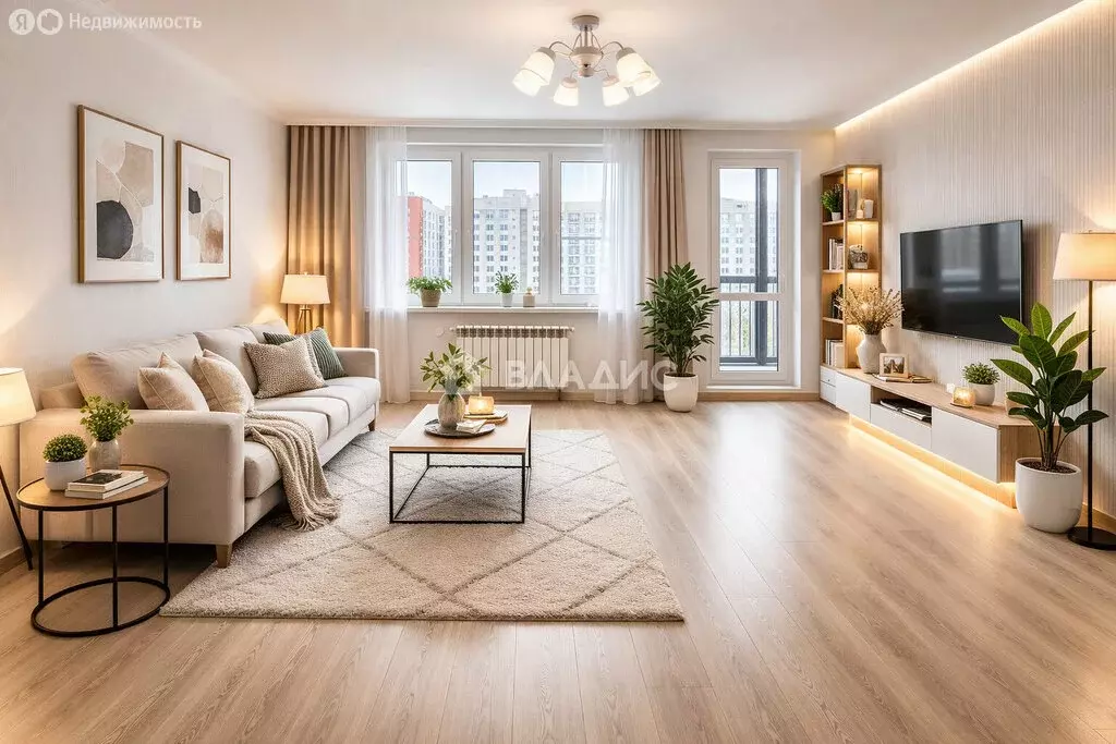 2-комнатная квартира: Москва, район Троицк, Кварцевая улица, 2к1 (58.7 ... - Фото 2