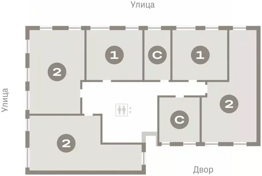 2-к кв. Омская область, Омск ул. Б.Г. Шаронова, 9 (71.78 м) - Фото 1