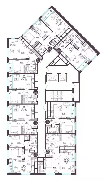 1-к кв. Рязанская область, Рязань Московское ш. (40.97 м) - Фото 1