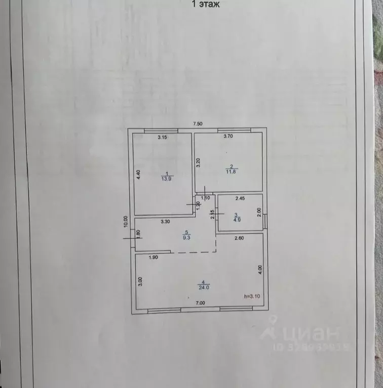 Дом в Краснодарский край, Ейский район, Кухаривское с/пос, с. ... - Фото 2