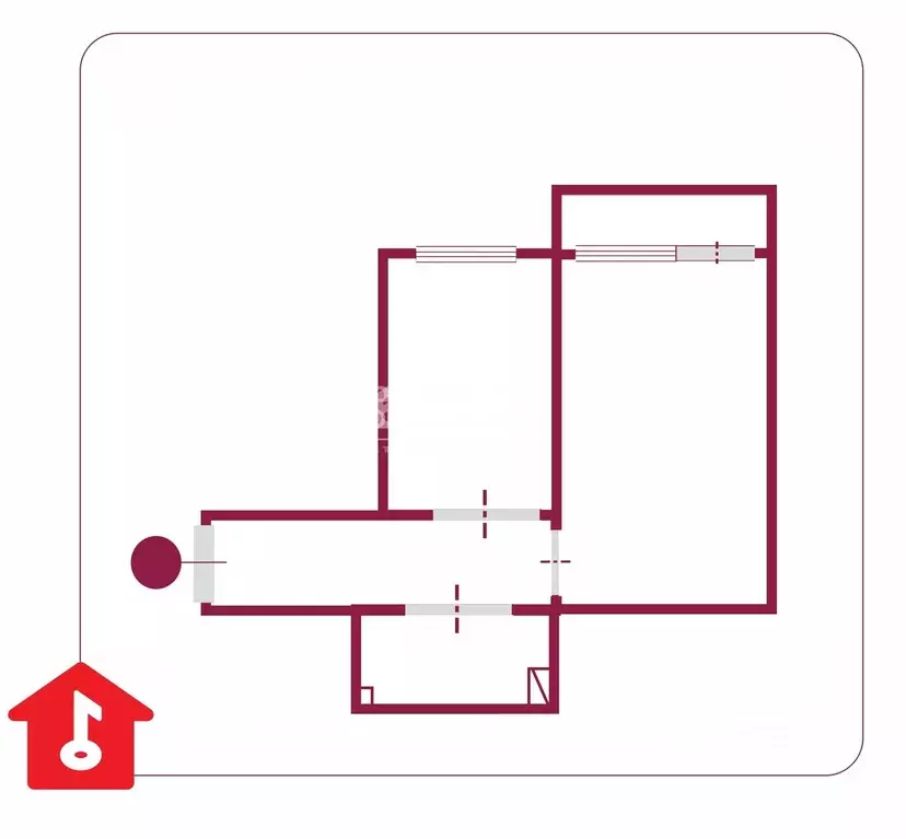 1-к кв. Омская область, Омск ул. 11-я Ремесленная, 25 (44.0 м) - Фото 2