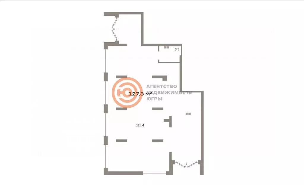 Помещение свободного назначения (127.3 м) - Фото 1