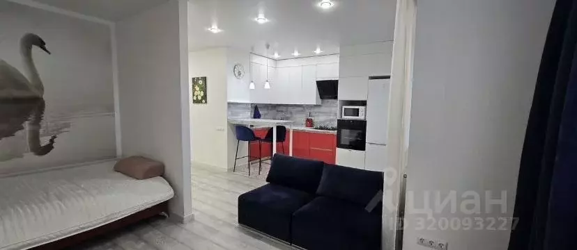 1-к кв. Тульская область, Тула ул. Полка Нормандия-Неман, 37Б (41.0 м) - Фото 0