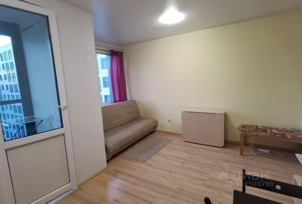 Студия Санкт-Петербург ул. Вадима Шефнера, 10к1 (30.0 м) - Фото 1