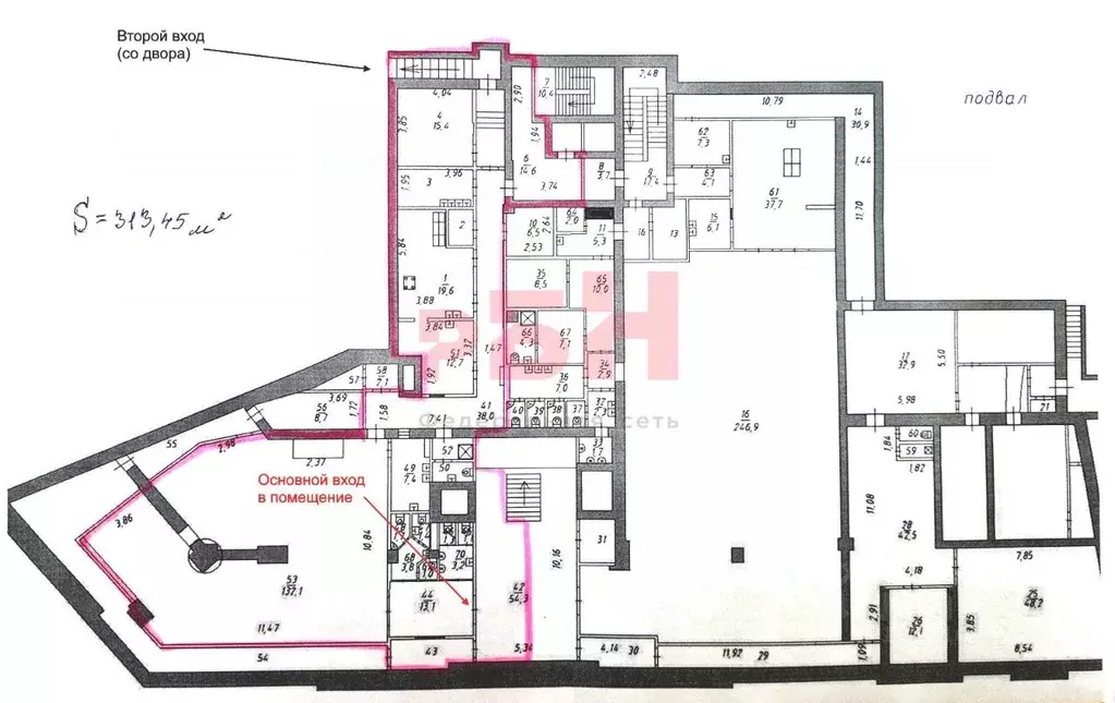 Помещение свободного назначения в Ярославская область, Ярославль ул. ... - Фото 2