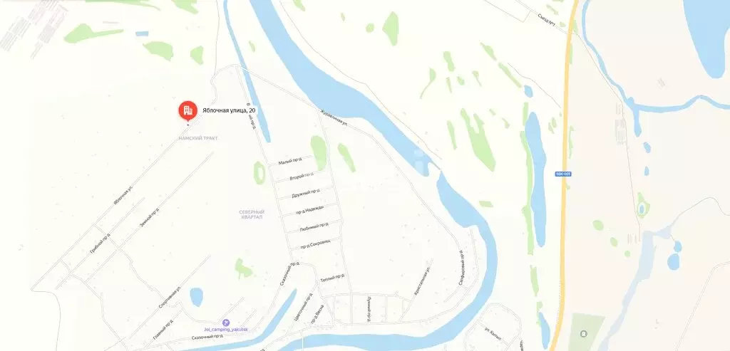 Дом в Якутск, Намский тракт, 17-й километр, Яблочная улица (77.8 м) - Фото 1