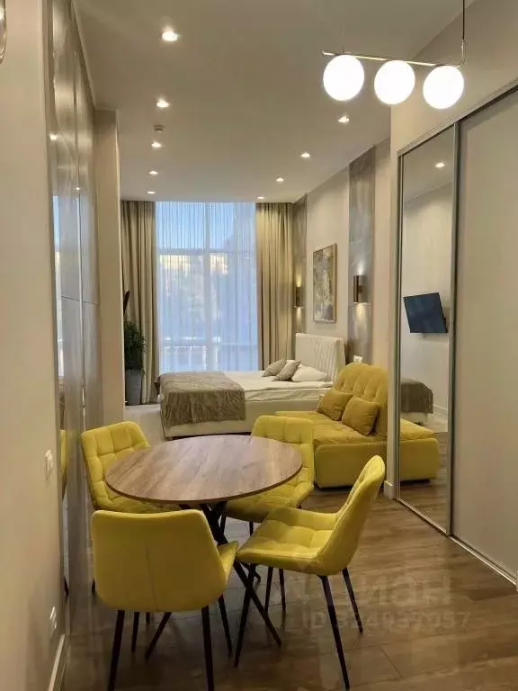 1-к кв. Краснодарский край, Сочи Центральный мкр, ул. Навагинская, 11А ... - Фото 2