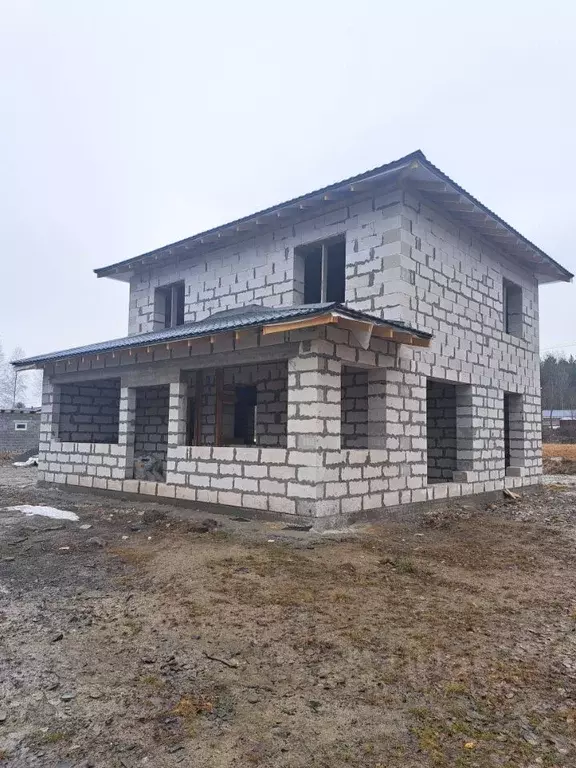 Дом в Карелия, Прионежский район, с. Заозерье  (130 м) - Фото 0