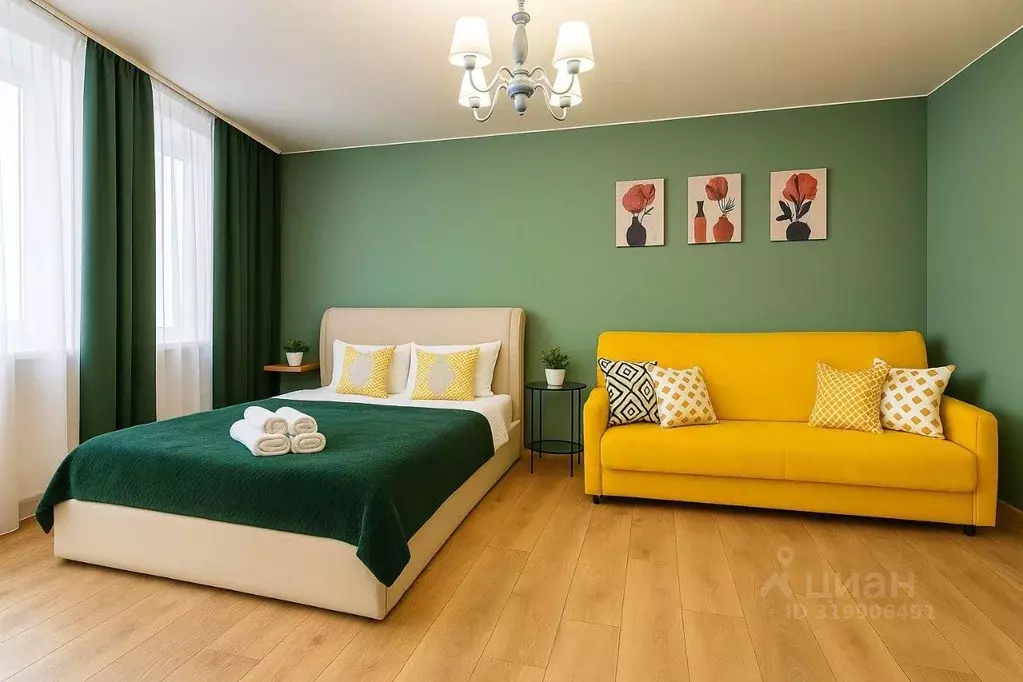 1-к кв. Чувашия, Новочебоксарск Советская ул., 45 (33.0 м) - Фото 1