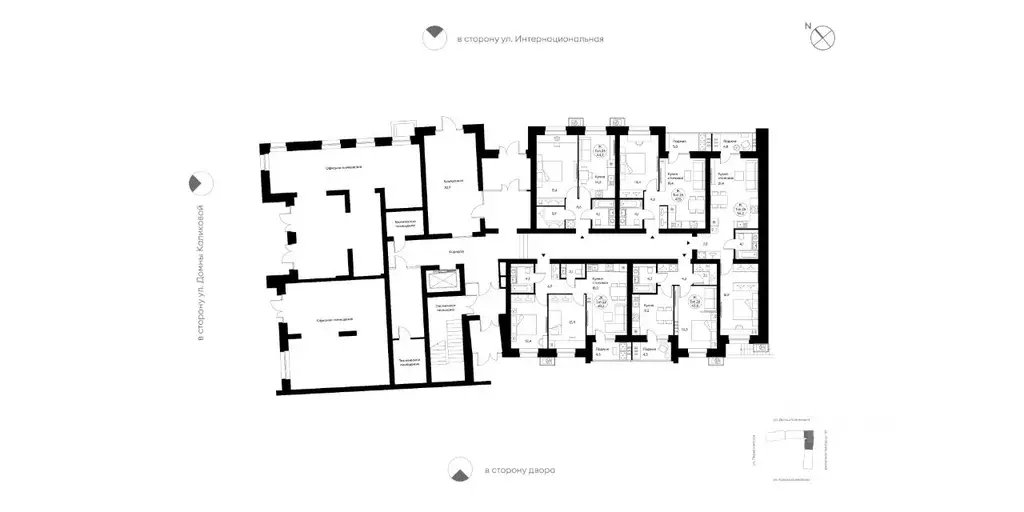 1-к кв. Коми, Сыктывкар Интернациональная ул., 200 (43.8 м) - Фото 2