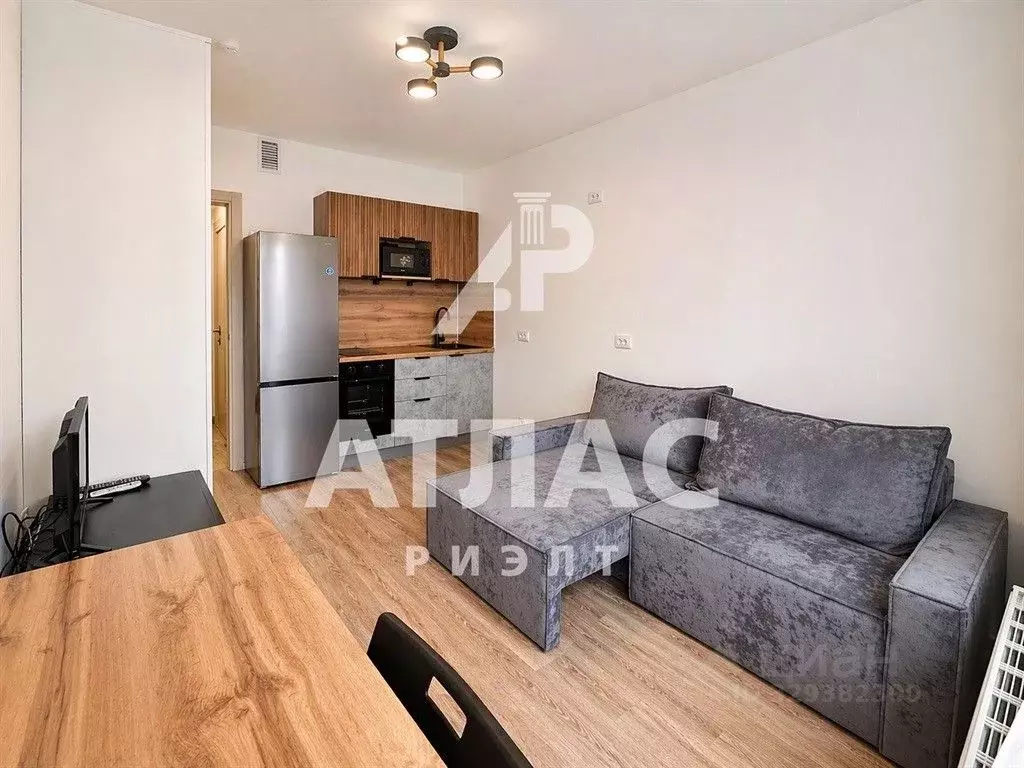Студия Санкт-Петербург наб. Реки Каменки, 21к1 (18.9 м) - Фото 1