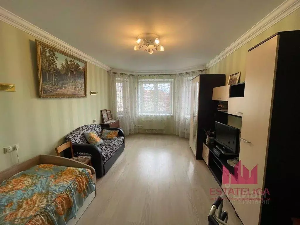 Квартира, 1 комната, 42.6 м - Фото 1